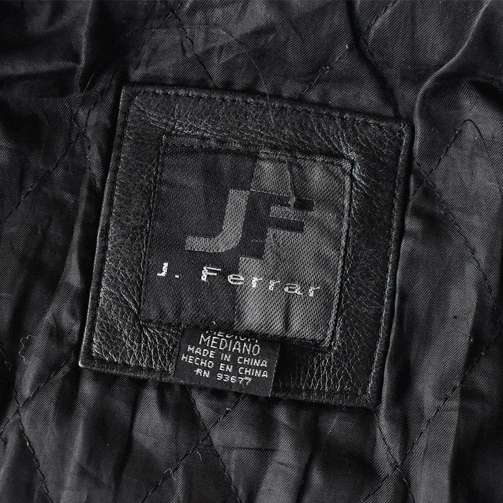 90-00’s J.Ferrar レザージャケット カーコート 240304