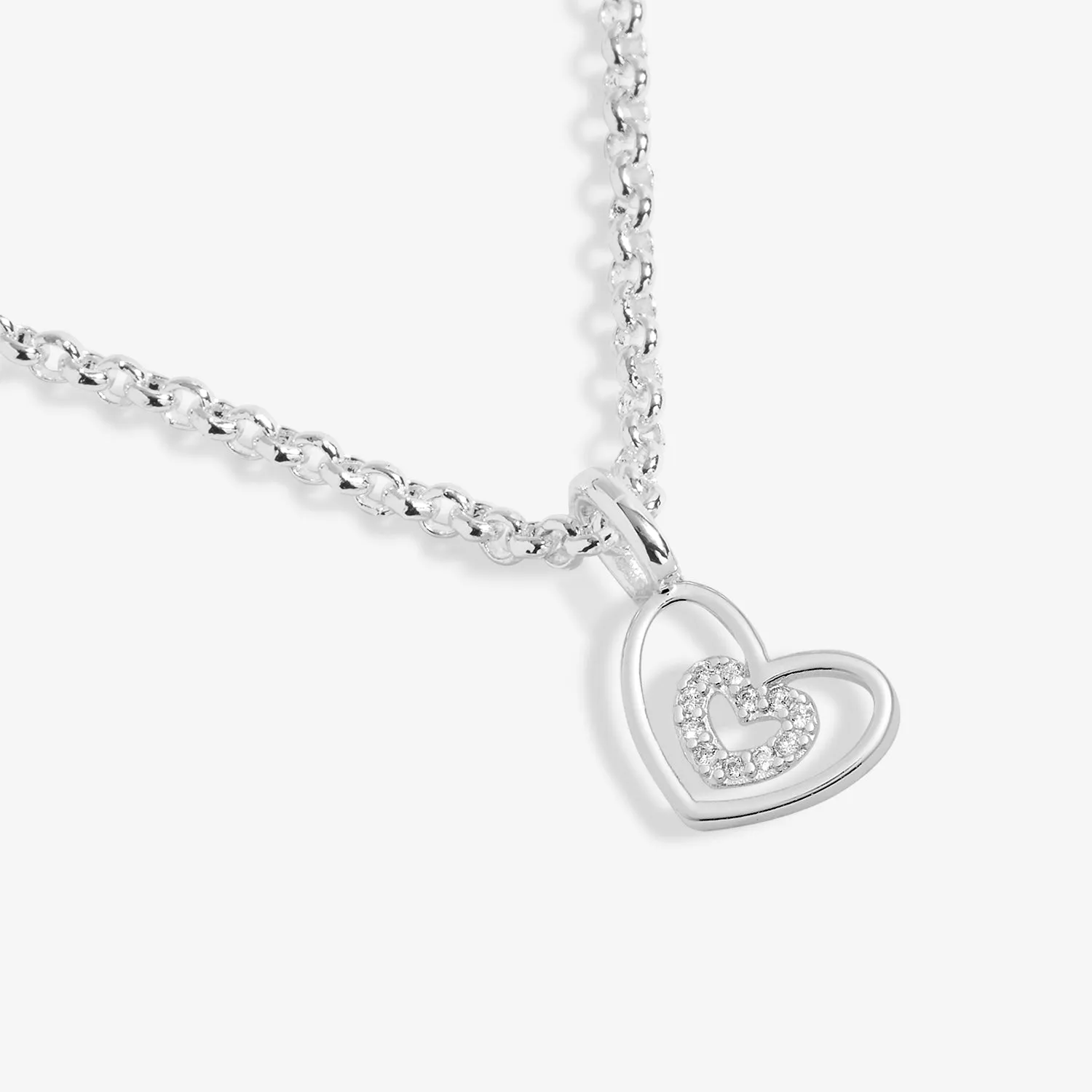 A Little Happy Birthday Auntie Silver Plated Necklace 7811