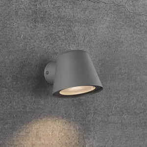 Aleria Outdoor Wall Light - Grey - Nordlux