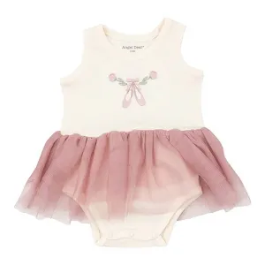Angel Dear Rib Tank Bodysuit Tutu Sugar Swizzle