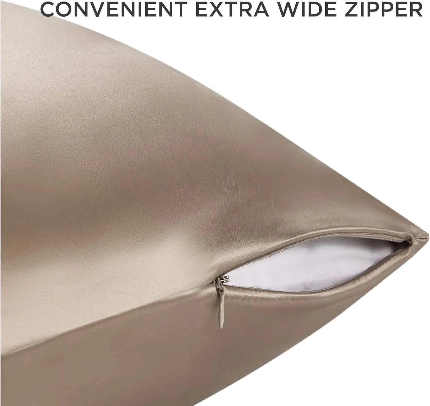 Bedsure Mulberry Silk Pillowcase