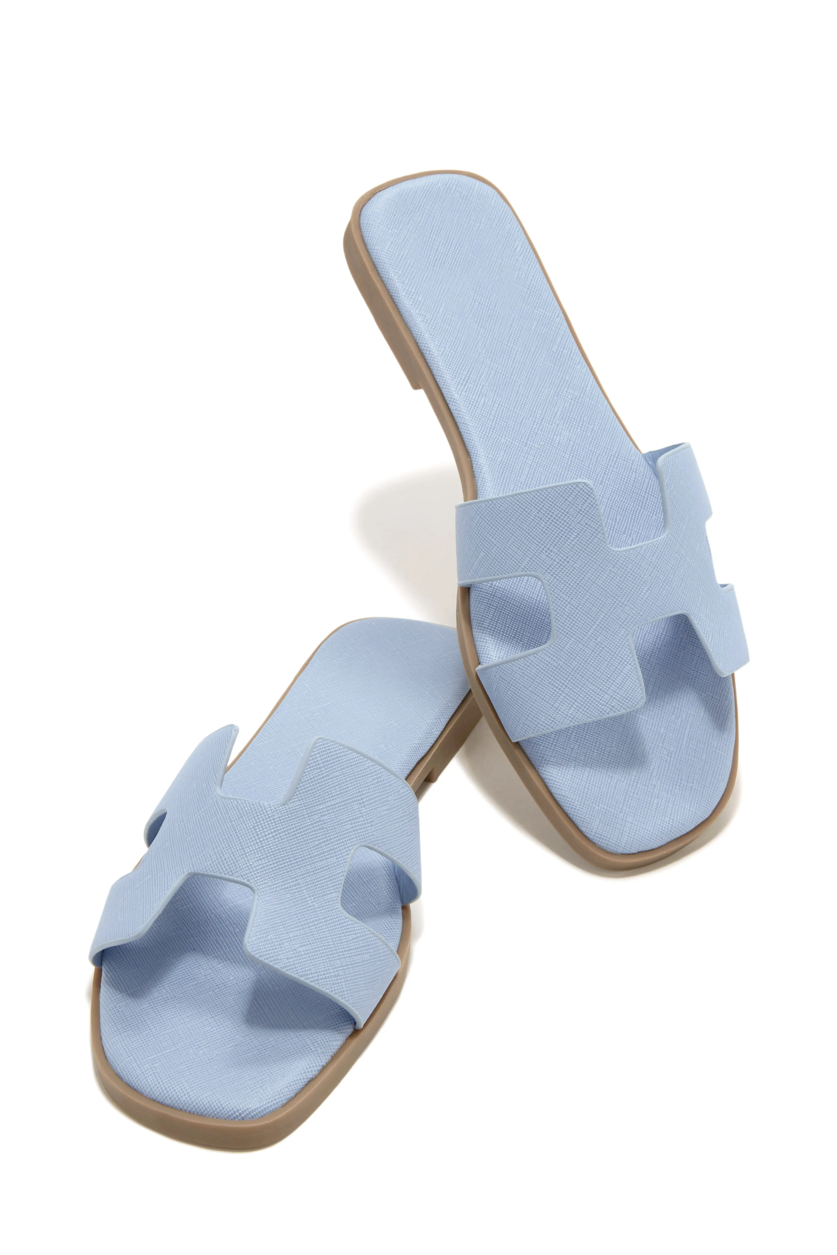 Bianka Slip On Sandals - Denim