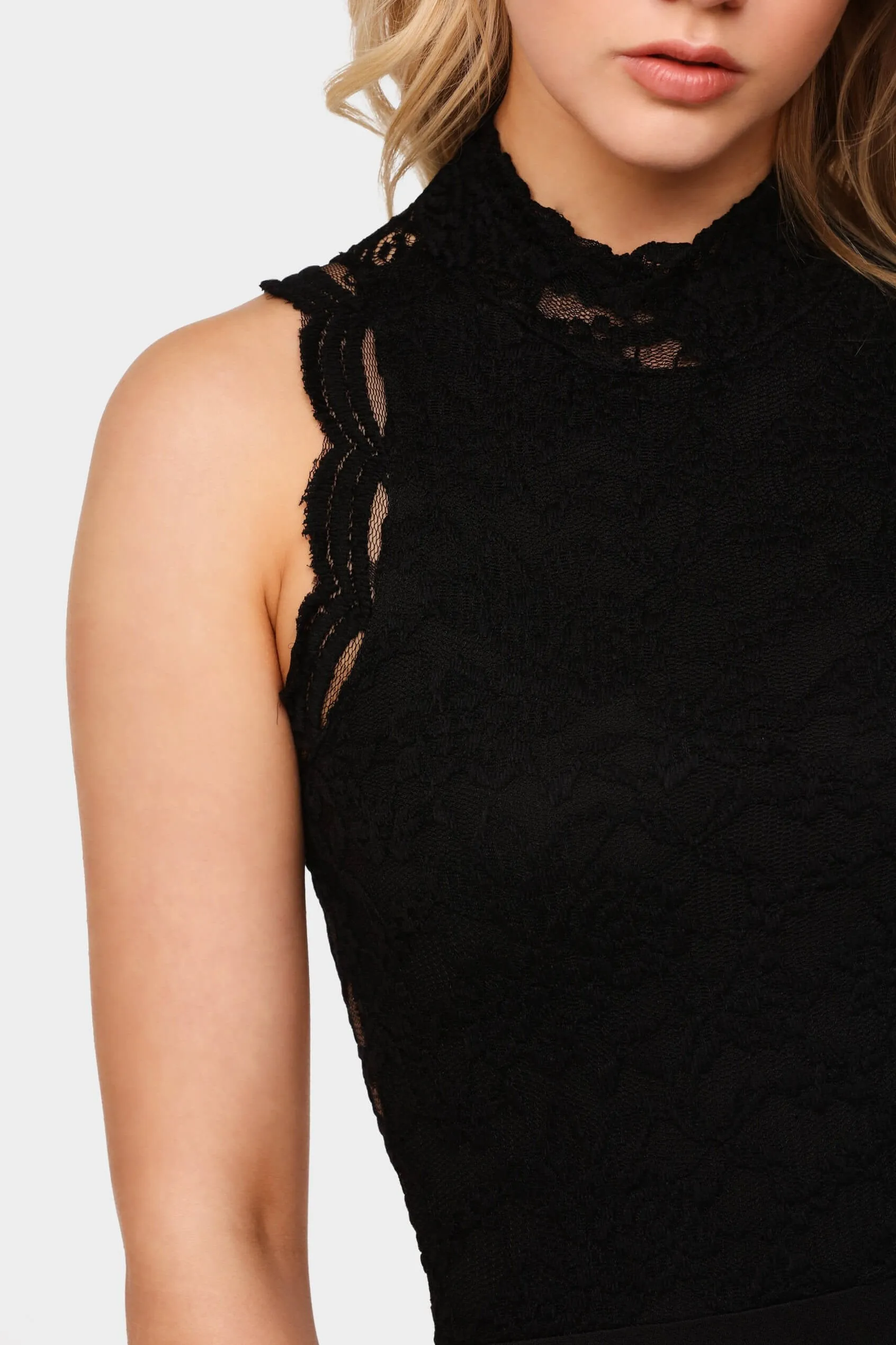 Black Lace Bodysuit