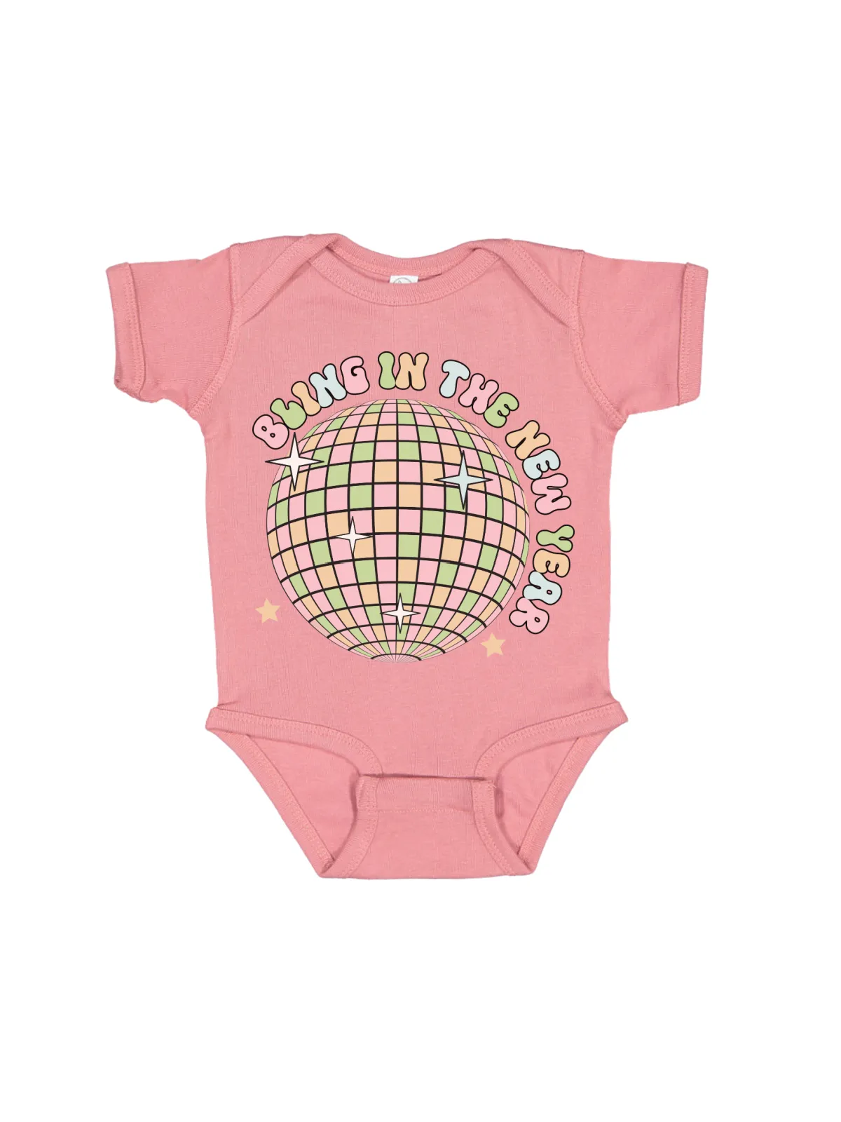 Bling in the New Year Baby Girl Bodysuit