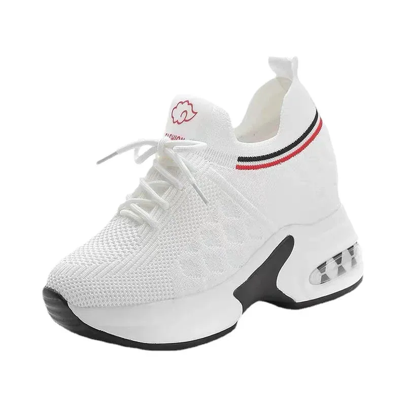 Breathable Increase Height Air Cushion Sports Shoes