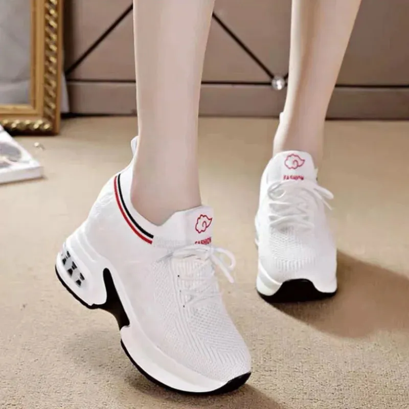 Breathable Increase Height Air Cushion Sports Shoes