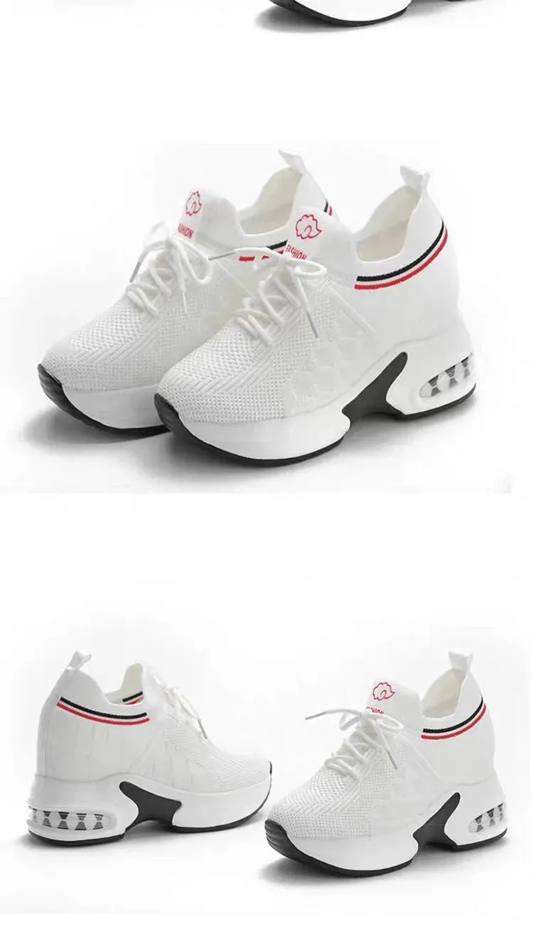 Breathable Increase Height Air Cushion Sports Shoes