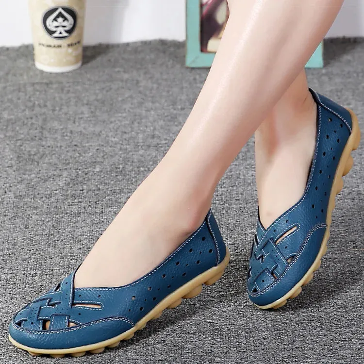 Breathable Leather Shoes For Women