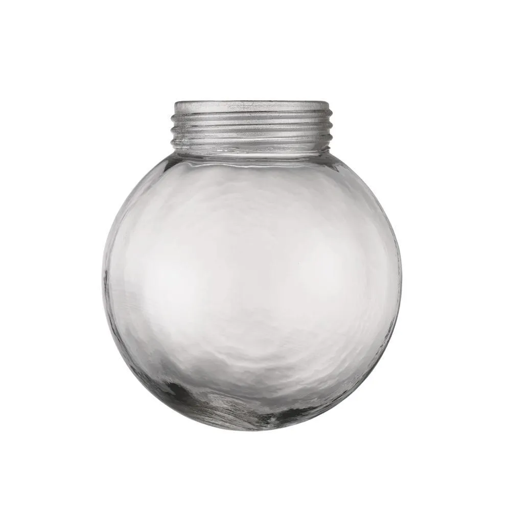 Brooklyn Outdoor & Bathroom Globe Flush Mount - Pewter - Industville