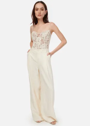CAMI NYC Delmara Bodysuit - Ceramic
