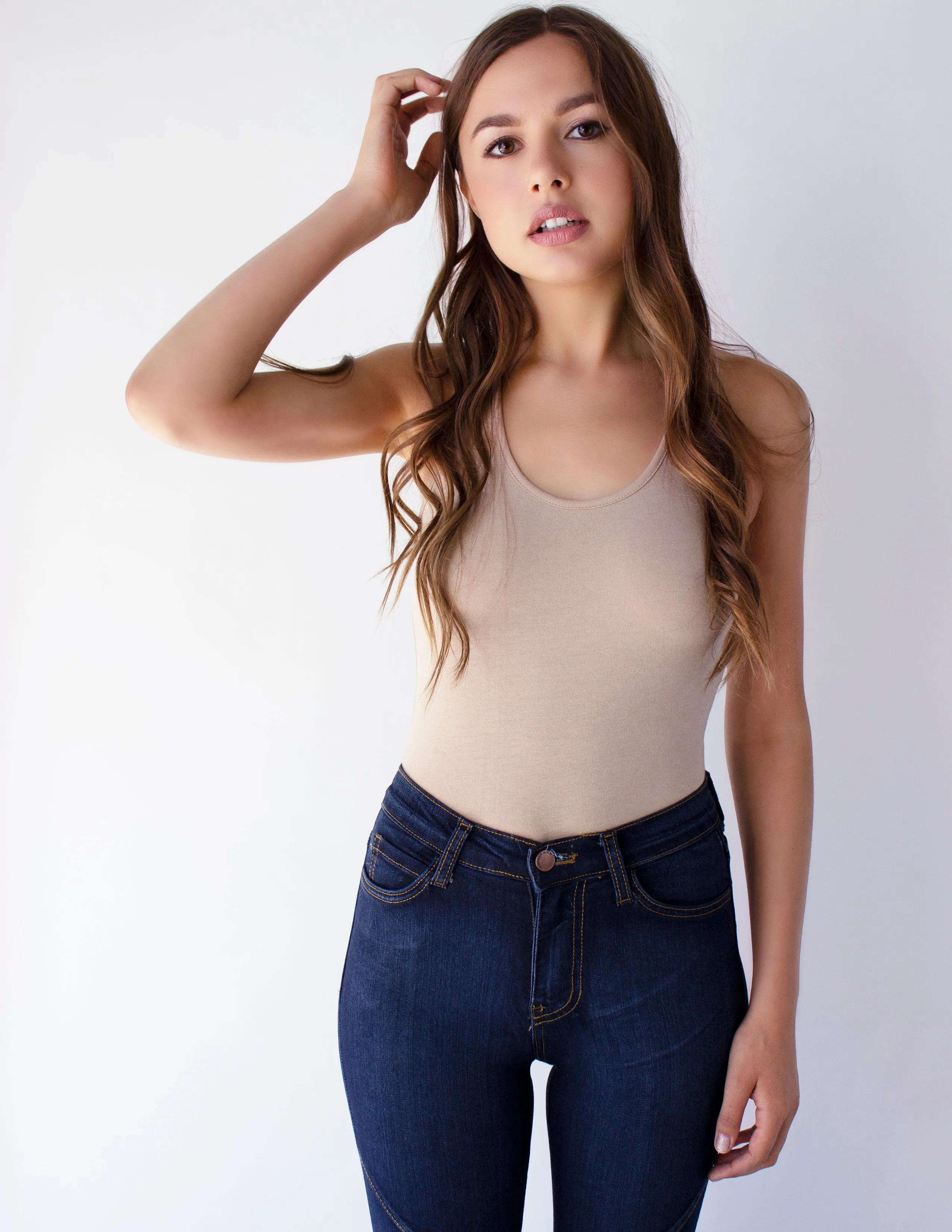 CARNELIA BODYSUIT- KHAKI