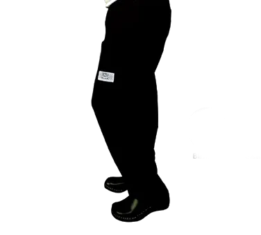 Chef Revival P002BK-4X 4X Large Chef's Pants