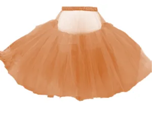 【CLASSIC】TULLE SKIRT - Orange