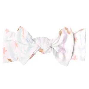 Coral Knit Headband Bow*