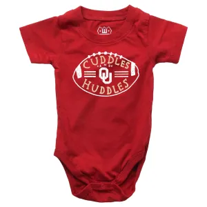 Cuddles and Sooners Huddles Baby Bodysuits