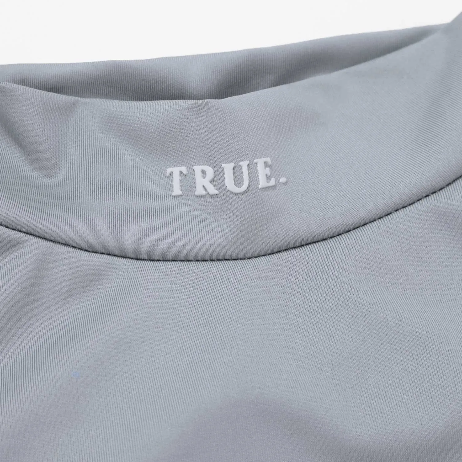 Cut-Out Back Bodysuit - Light Gray