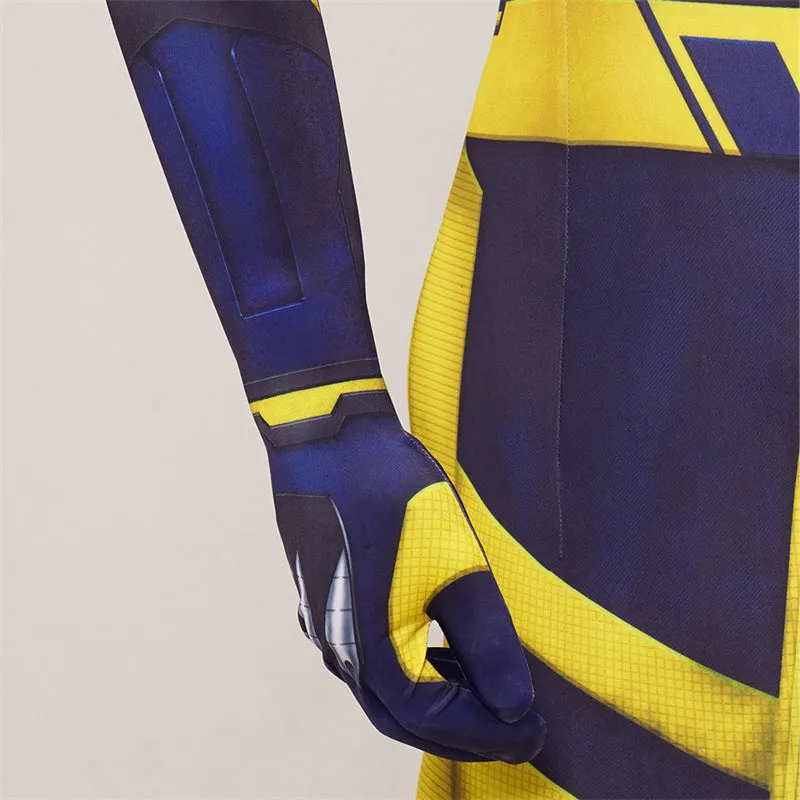 Deadpool 3 Wolverine Cosplay Costume Captain America Superhero Wolverine Jumpsuit With Claw Prop