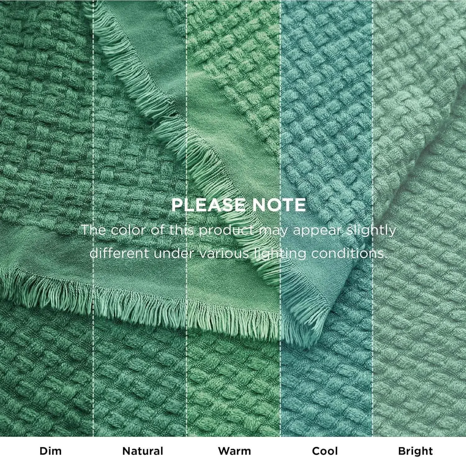 Decorative Woven Throw Blanket