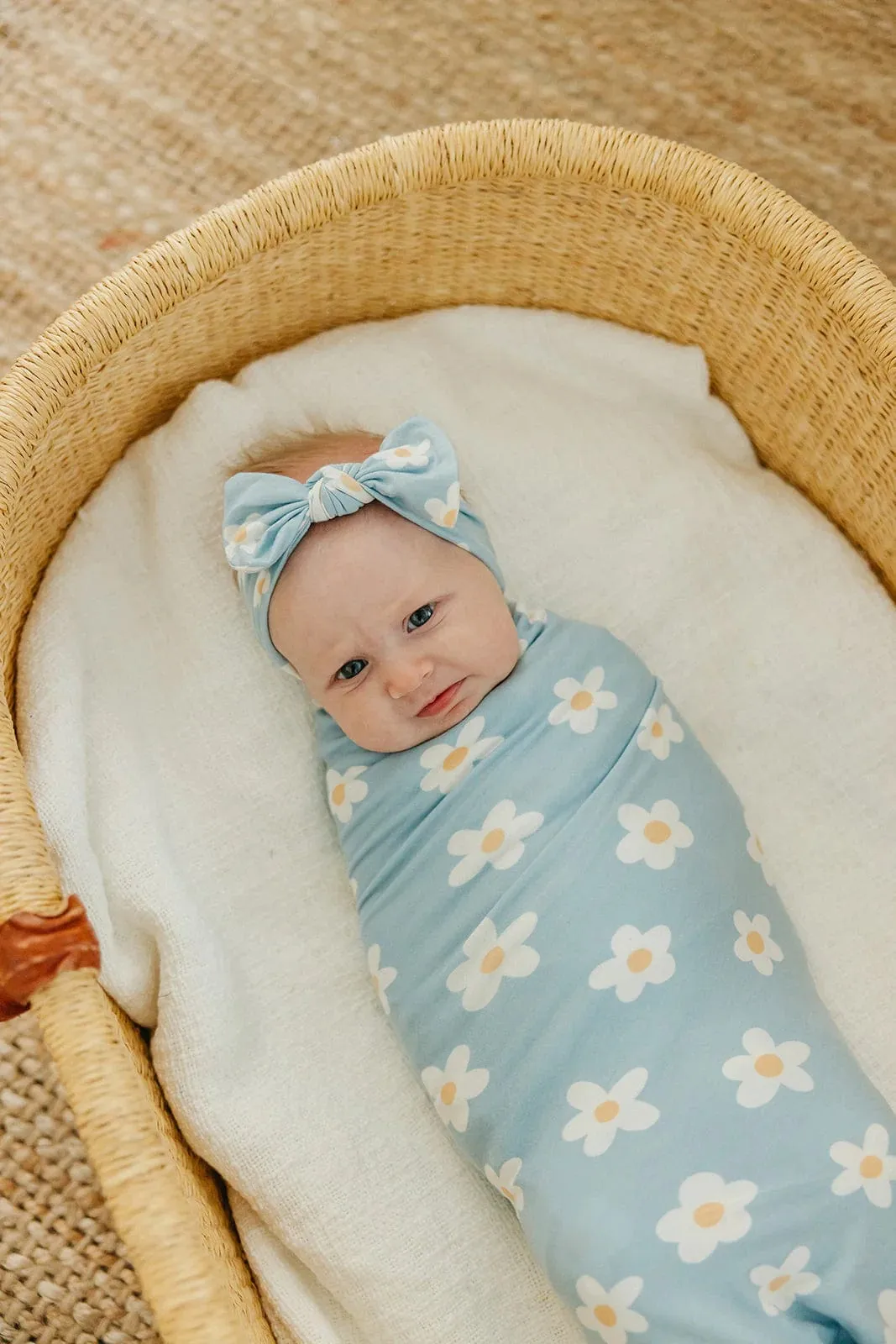 Della Knit Headband Bow