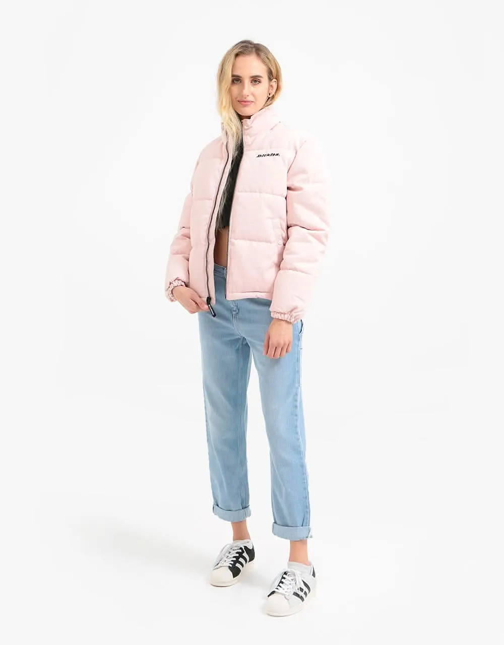 Dickies Womens Rodessa Puffer Jacket - Light Pink
