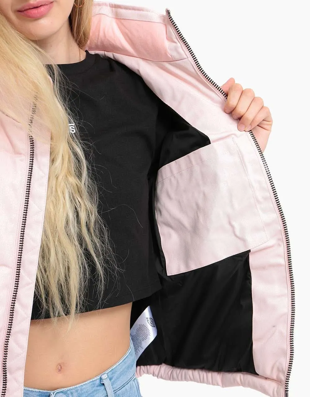 Dickies Womens Rodessa Puffer Jacket - Light Pink