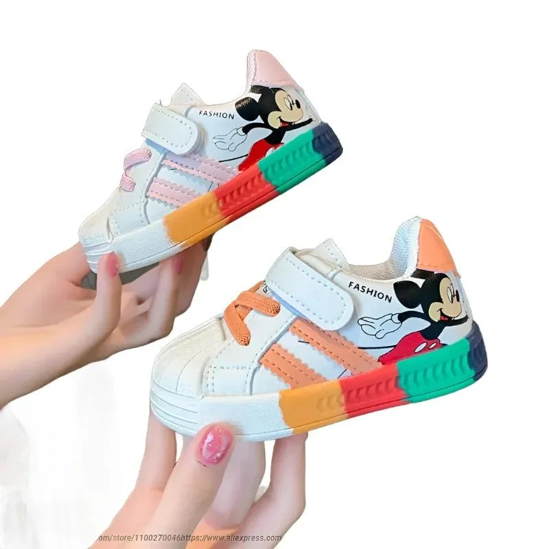 Disney Mickey Kids' Sneakers (Autumn, Breathable, Toddler)