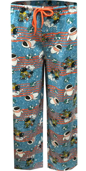 Disney's Wall-e and Eva Earth Day Performance Fabric Unisex Loungepant