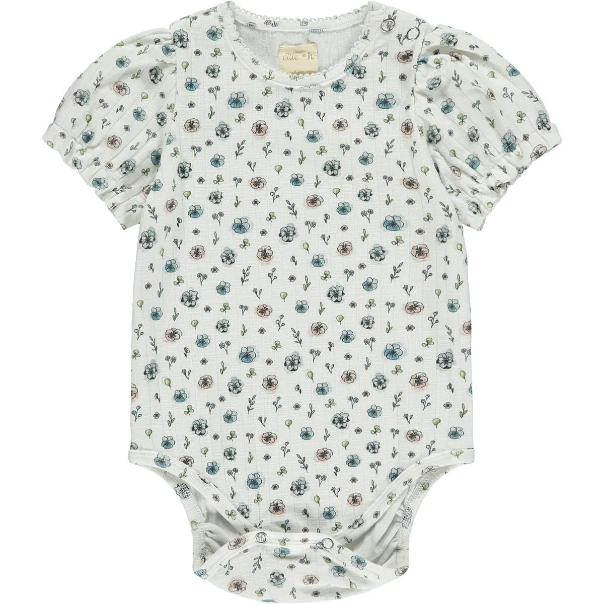 Flowers & Plants White Mia Bodysuit