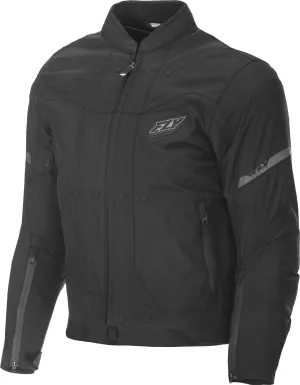 FLY RACING BUTANE JACKET BLACK 4X 477-2040-8
