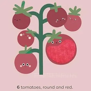 Fruits & Veggies: Touch-and-Feel First Numbers