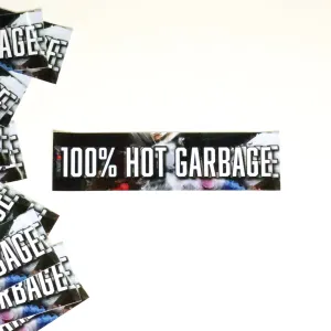Garbage Bumper Sticker