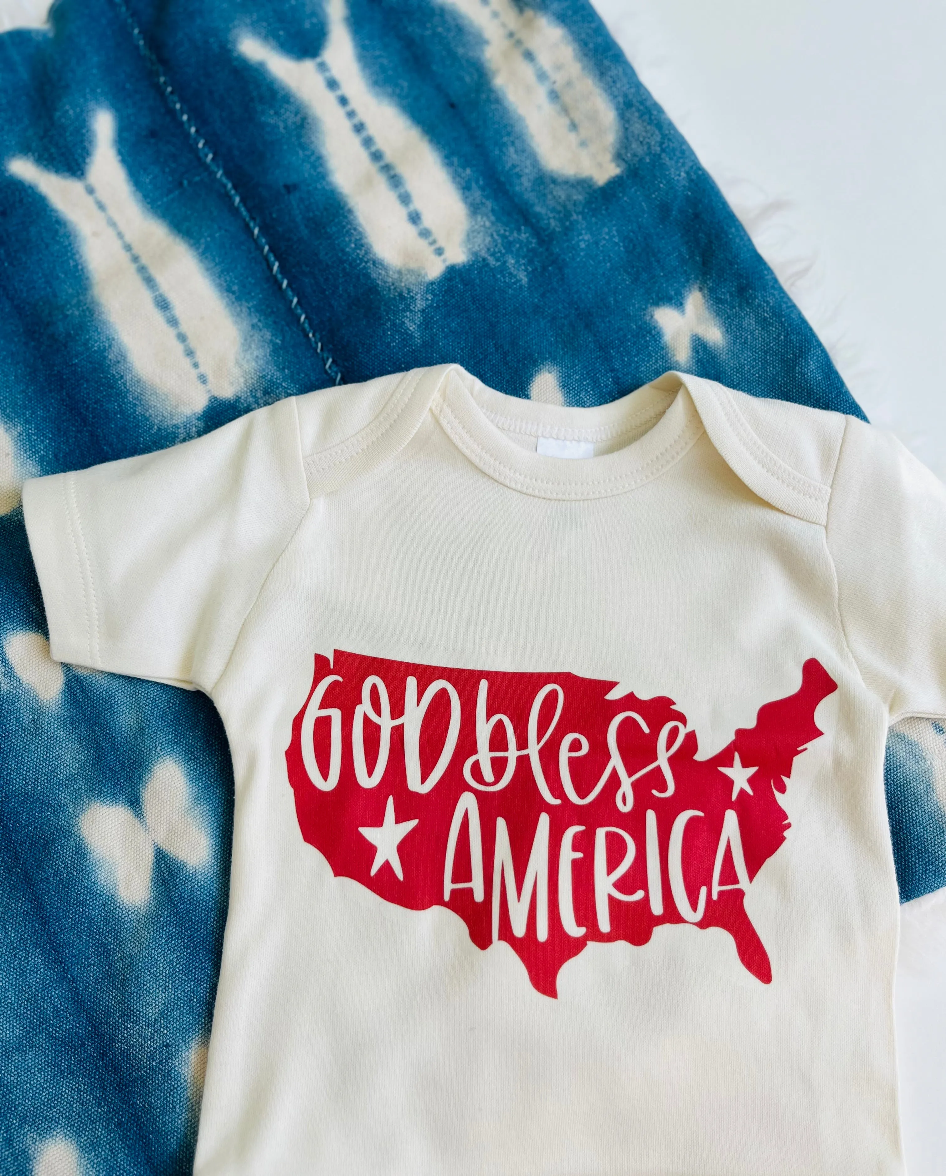 God Bless America Bodysuit