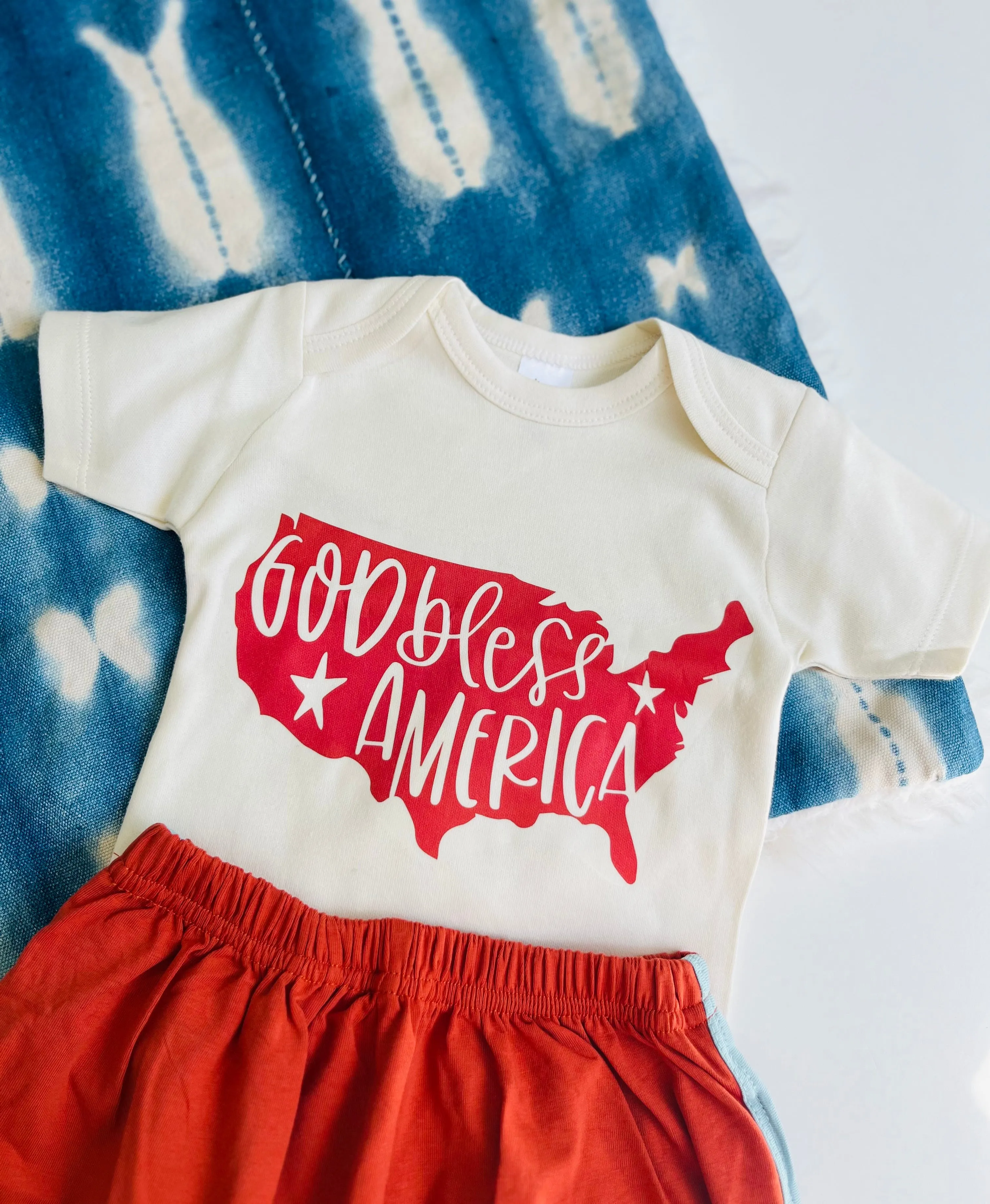 God Bless America Bodysuit