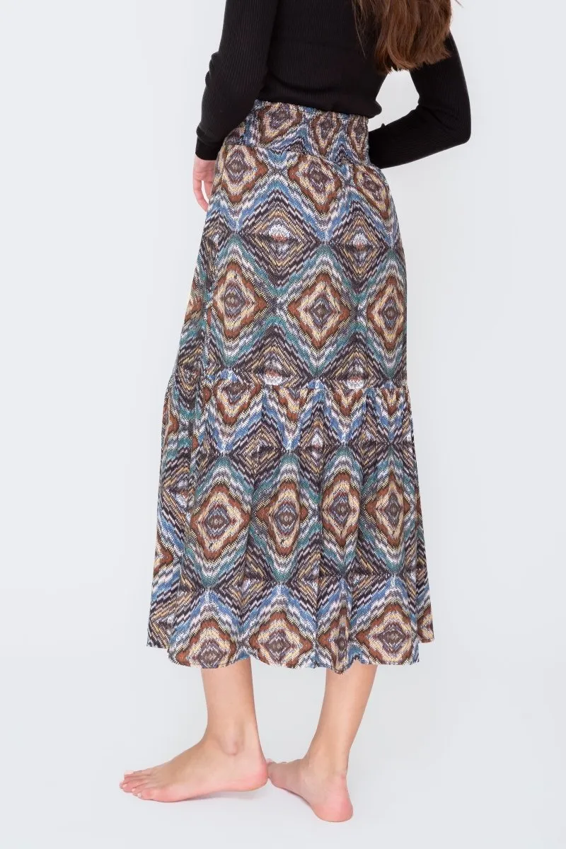 GWENYTH SKIRT (Yellow/Multicolor)