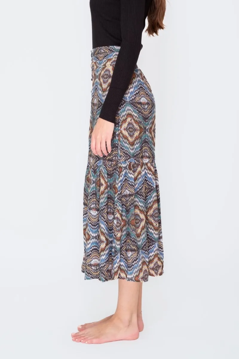 GWENYTH SKIRT (Yellow/Multicolor)