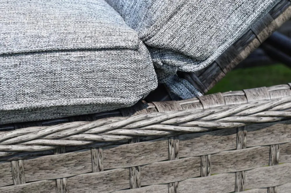 Hatherton Rattan- Sun Lounger- Grey or Natural