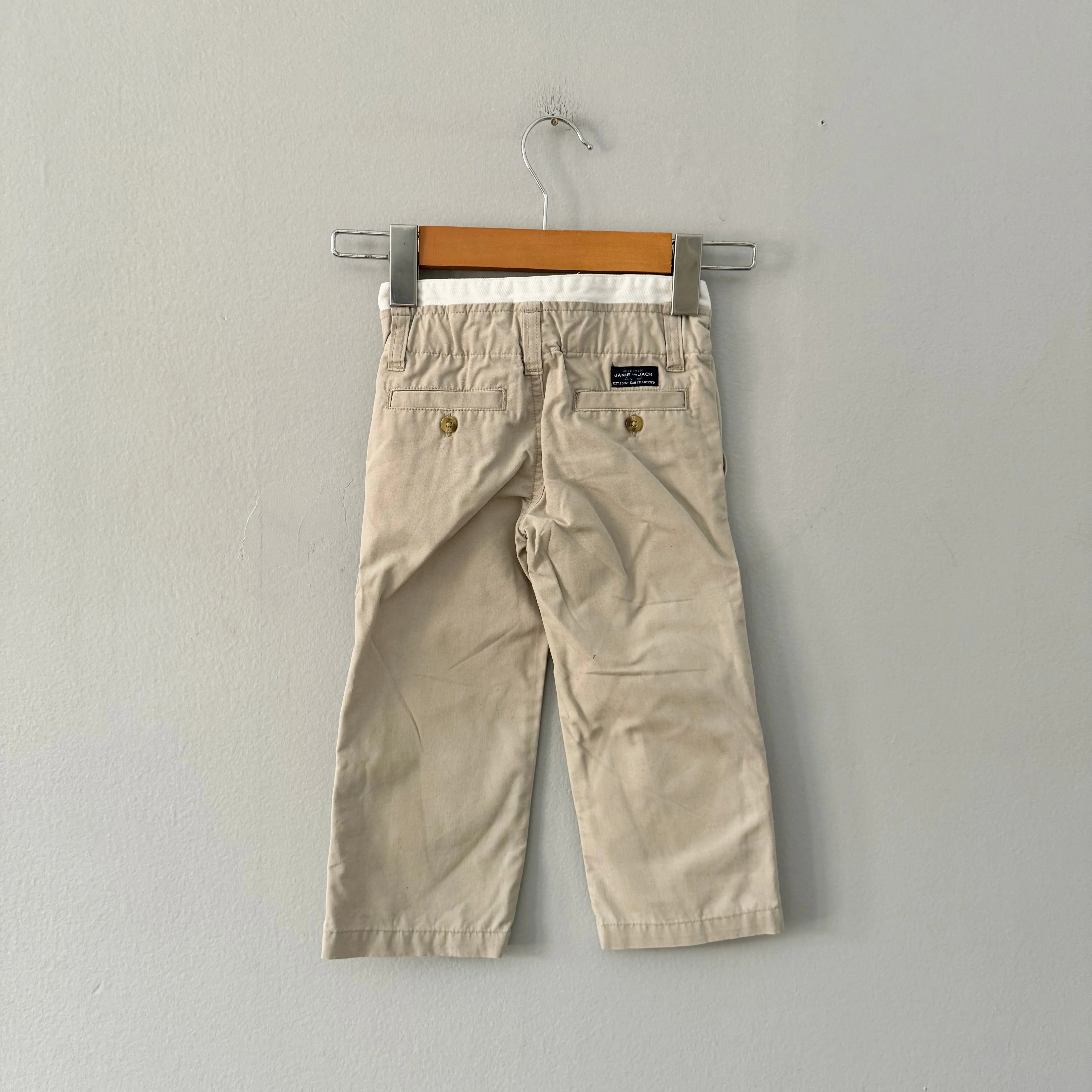 Janie & Jack / Beige chino pants / 2T