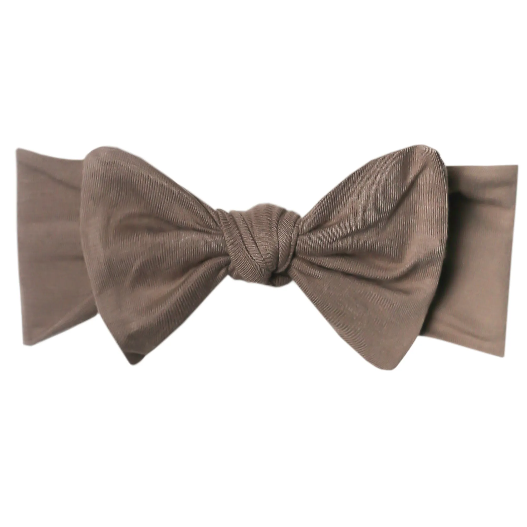 Knit Headband Bow - Gobi