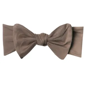 Knit Headband Bow - Gobi