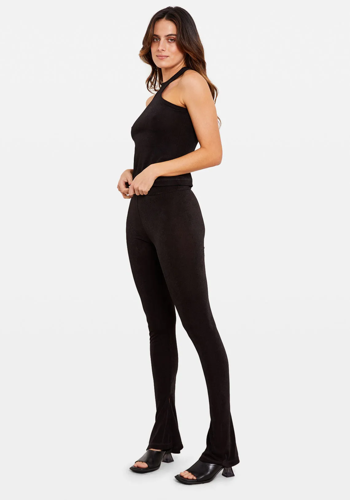 LENI BLACK TROUSERS