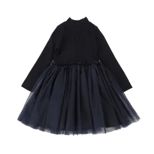 Lotus Dress | Night Blue