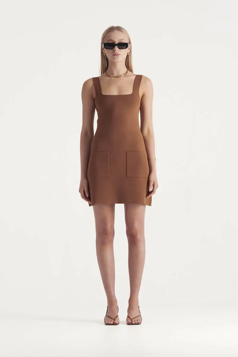 Lui Knit Dress Tan