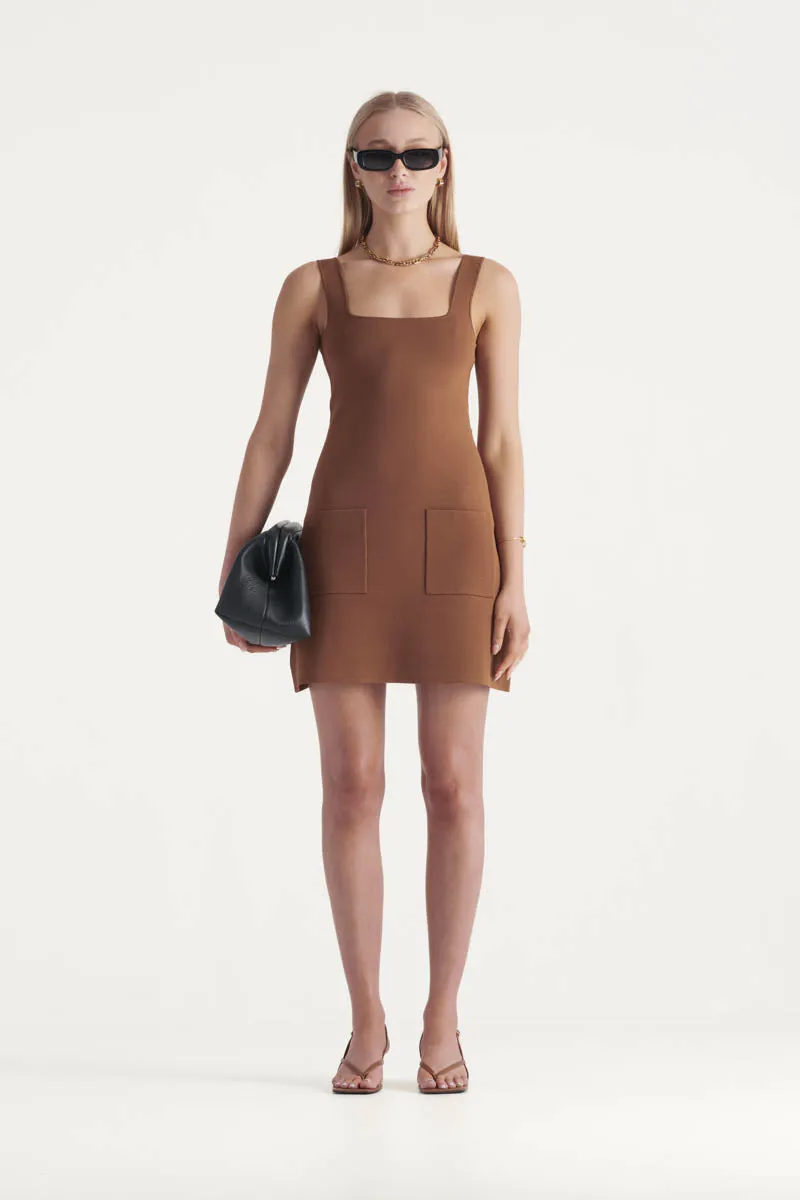 Lui Knit Dress Tan