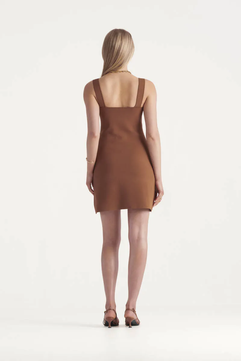 Lui Knit Dress Tan
