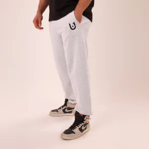 Mens Relaxed Fit Sweat Pants - Mens Grey Joggers - U1 Sweat Pants