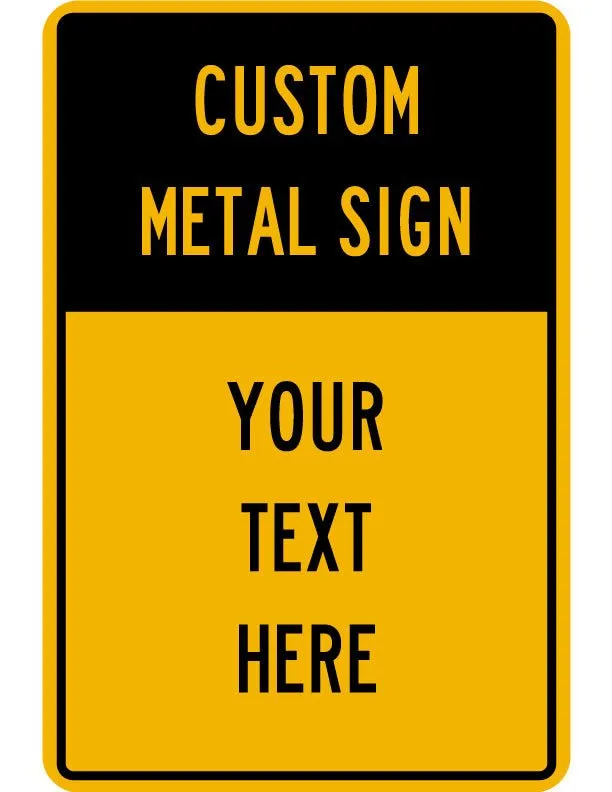 Metal Parking Sign