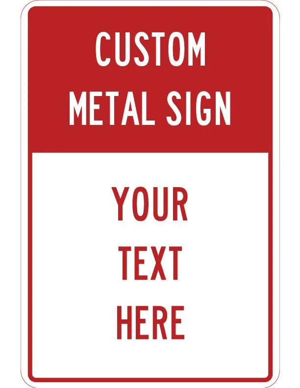 Metal Parking Sign