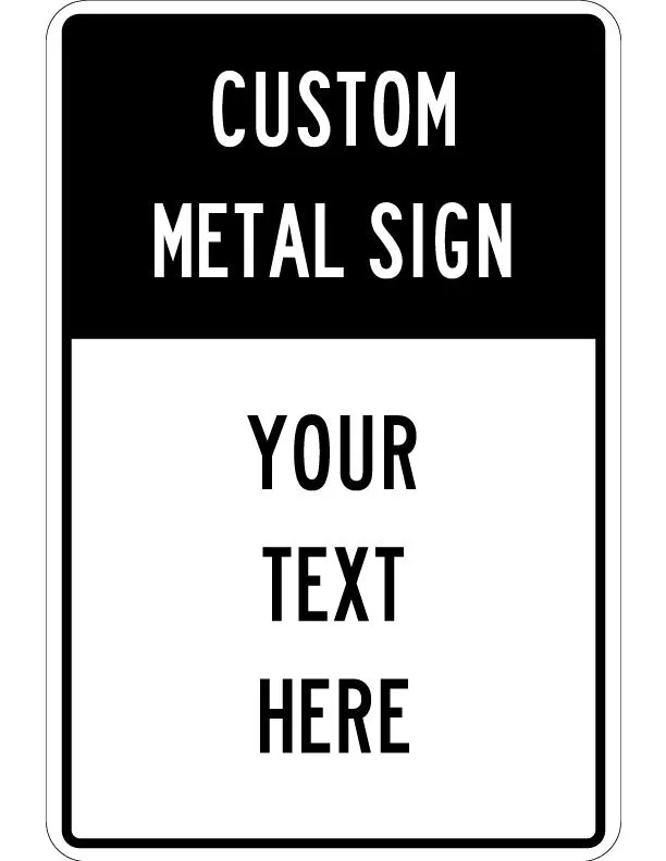 Metal Parking Sign