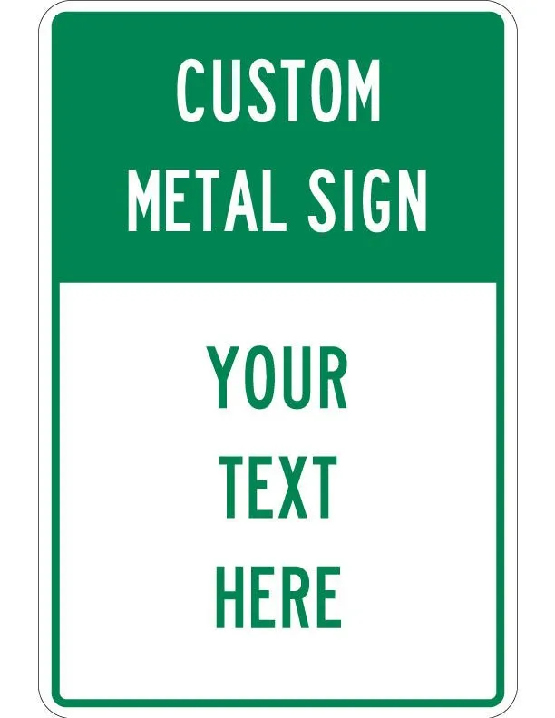 Metal Parking Sign