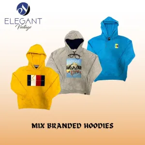 Mix Branded Hoodies - 40 Pieces